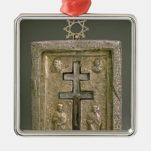 Staurothek Julgransprydnad Metall (Framsidan)