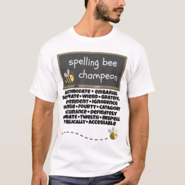 Stava felstavad ord för bi Champeon T-shirt