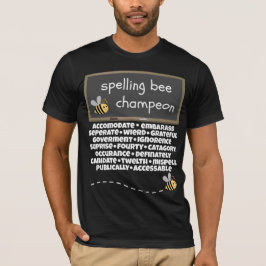 Stava felstavad ord för bi Champeon Tee Shirt