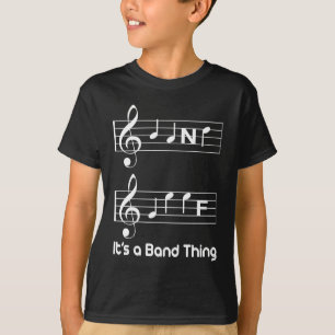 Stava för musik noter för musikermusikbandGeek s T Shirt