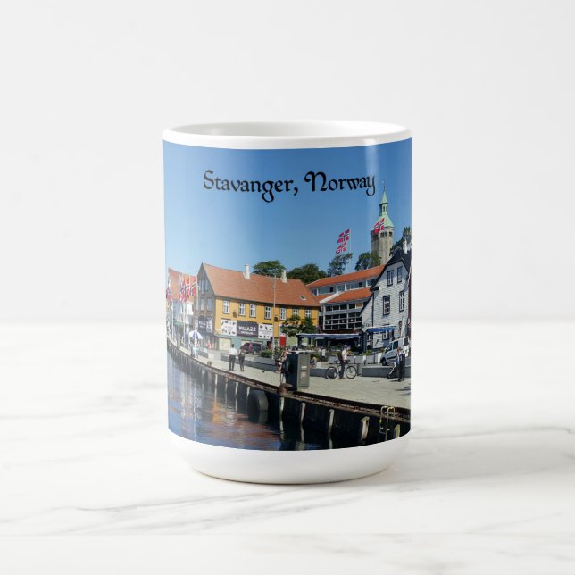 Stavanger, fotografi av Norgen, Kaffemugg (Center)