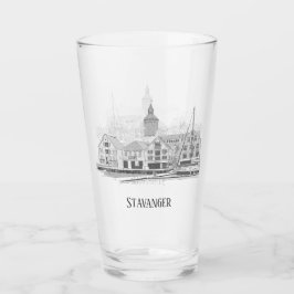 Stavanger Norge Beresh Streetscape Beer Glaskopp