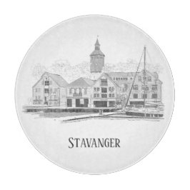 Stavanger Norge Vacker Gatu Bild