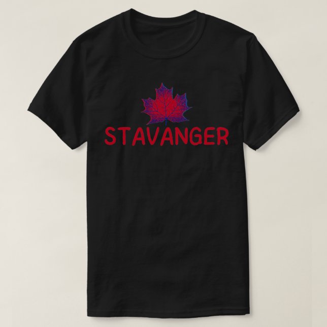 Stavanger Stavanger Norge T Shirt (Design framsida)