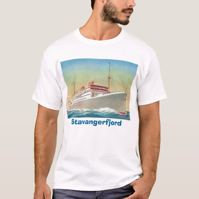 Stavangerfjord Tee Shirt (Framsida)