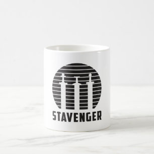 Stavenger Norge City Skyline Cityscape Gift Idea Kaffemugg