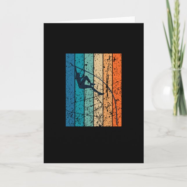 Stavhopp Retro Kort (Framsida)