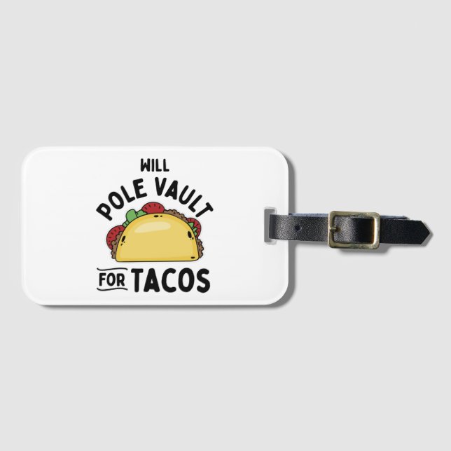 Stavhopp- Stavhopp För Tacos Bagagebricka (Framsida horisontal)