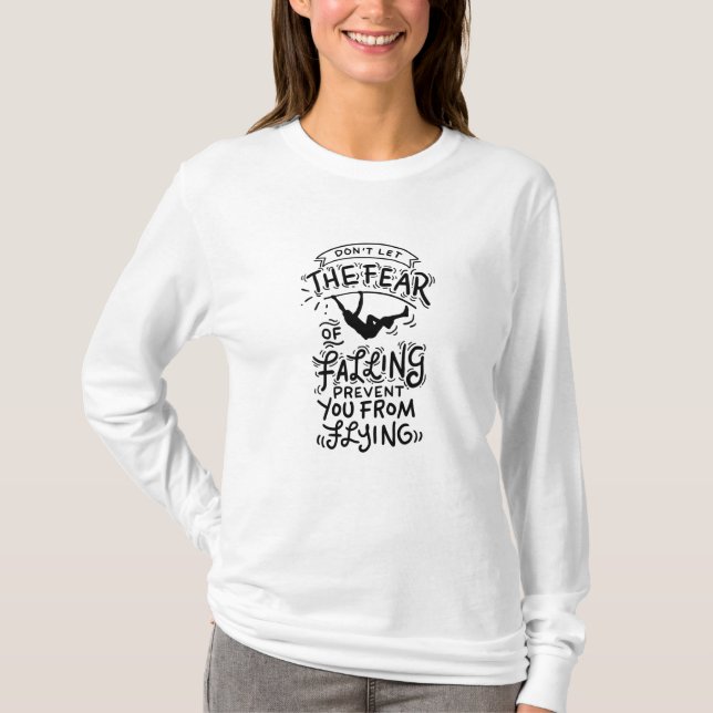 Stavhopp Stavhoppning T Shirt (Framsida)