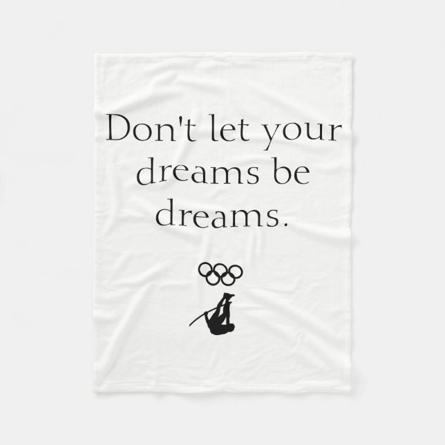 stavhoppfilt fleecefilt (Framsidan)