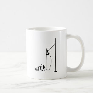 Stavhoppidrottsman Kaffemugg
