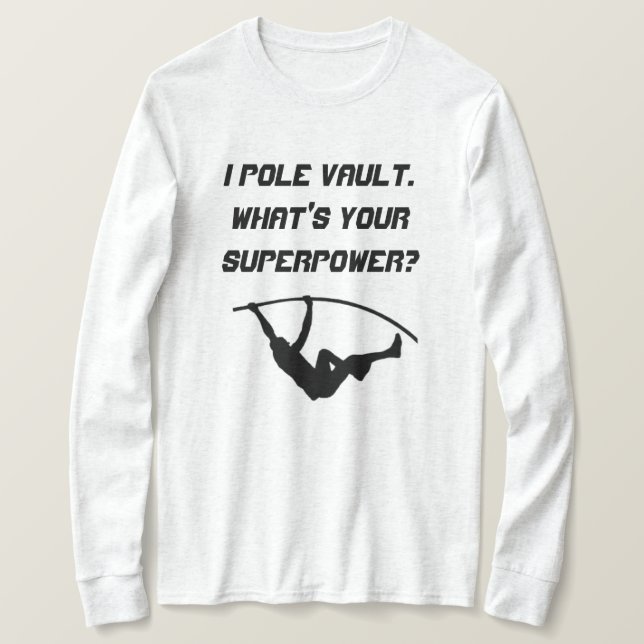 stavhoppskjorta tee (Design framsida)