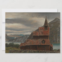 Stavkyrkan i Norge (av Knud Baade)