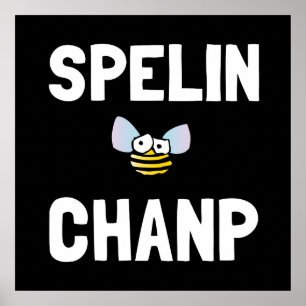 Stavning Bee Champ Poster