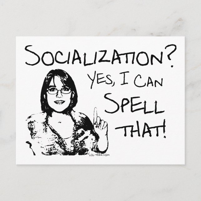 Stavning Socialisation Vykort (Framsida)