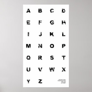 Stavningsalfabet internationell Poster