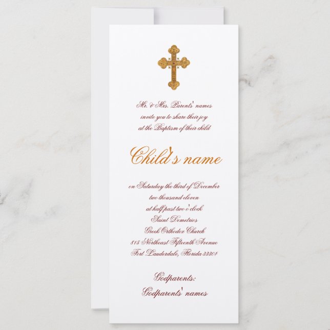 Stavros Inbjudningar (Framsida)