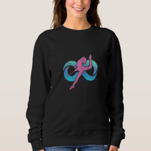 Stavsnurrande flicka Oändliga Majorettes Snurrande T Shirt