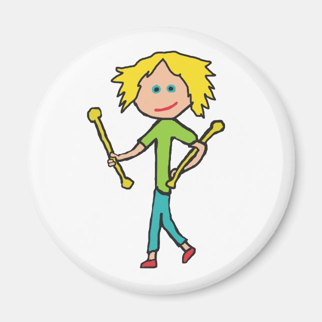Stavtvirvling Magnet (Framsidan)