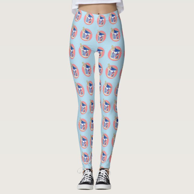 Stawberryyoghurt Leggings (Framsida)