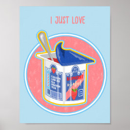 Stawberryyoghurt Poster