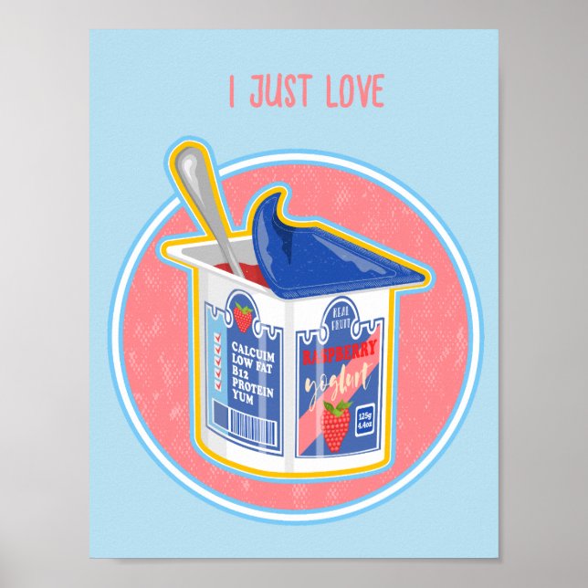 Stawberryyoghurt Poster (Framsidan)