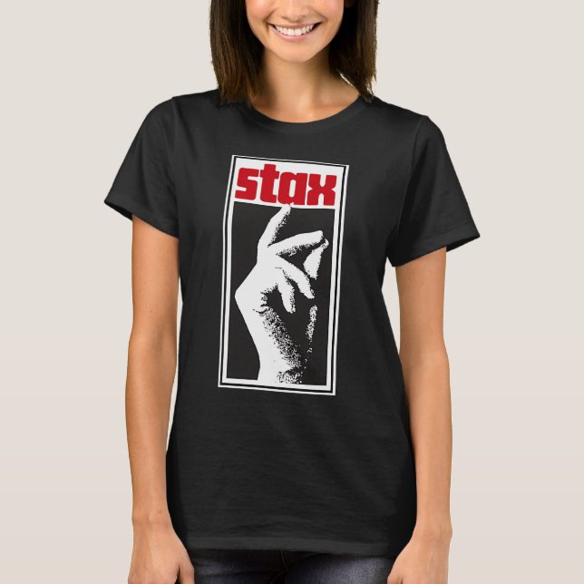 Stax skivmärke klassiker t shirt (Framsida)