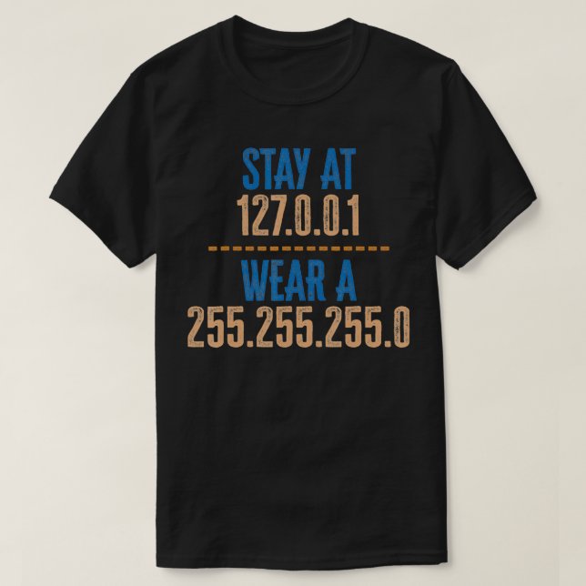 Stay At 127 T Shirt (Design framsida)