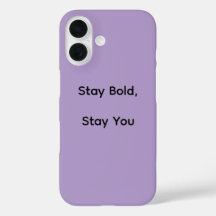 Stay Bold iPhone-fodral