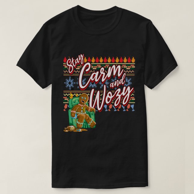 Stay Carm och Wozy T-Shirt (Design framsida)