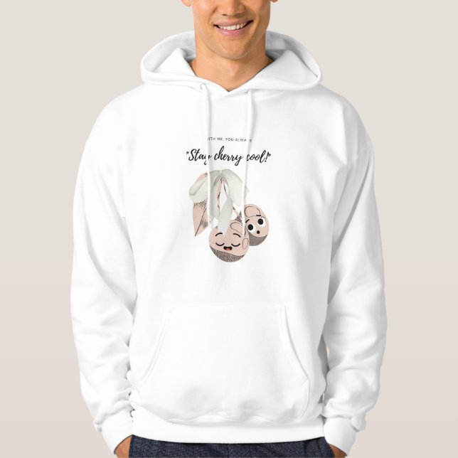 STAY CHERRY COOLA HOODIE (Framsida)