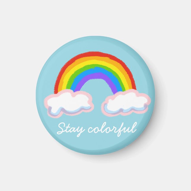 Stay colorful magnet (Framsidan)