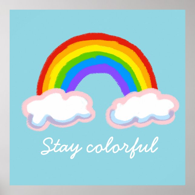 Stay colorful poster (Framsidan)