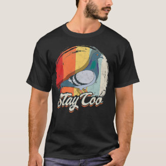 Stay Coo Wildlife Pigeon Birds T Shirt