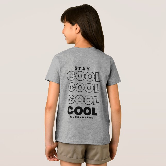 Stay cool t shirt (Baksida Full)