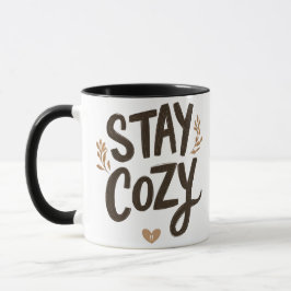 Stay Cozy Mug | Hygge Lifestyle Comfort Gift Mugg