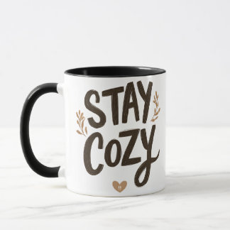 Stay Cozy-Mugg | Hygge-Livsstil Tröstgåva Mugg