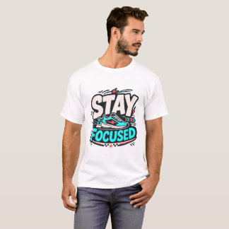 STAY FOCUSED - camiseta deportiva divertida T Shirt