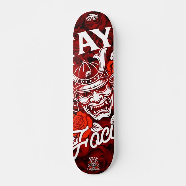 Stay Focused Mini Skateboard Bräda 18,5 Cm (Framsida)