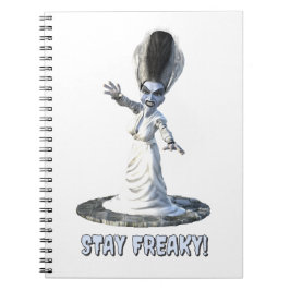Stay Freaky! Bride of Frankenstein Anteckningsbok