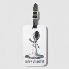 Stay Freaky! Bride of Frankenstein Bagagebricka