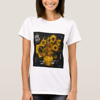Stay Gold Sunflowers T-Shirt | Van Gogh Streetwear