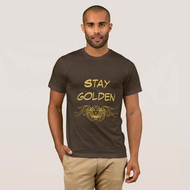 Stay Golden Edit T Shirt (Hel framsida)