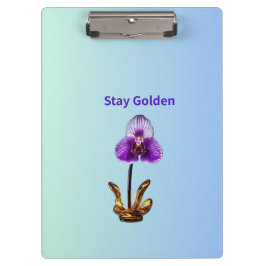 Stay Golden Orchid