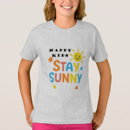 Stay HAPPY KIDS T shirt
