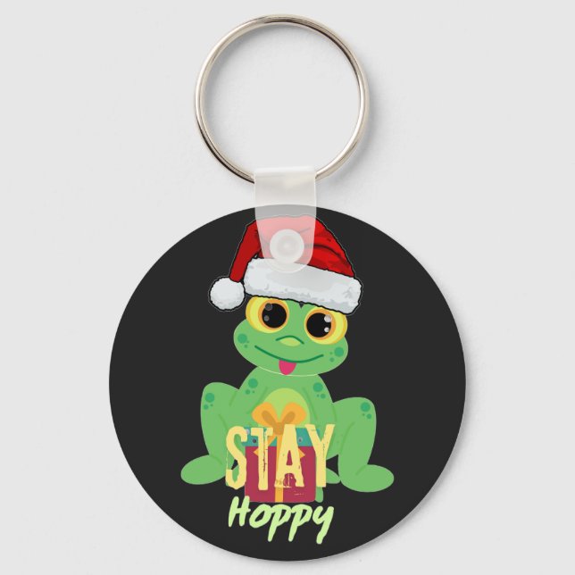 Stay Hoppy Nyckelring (Framsida)