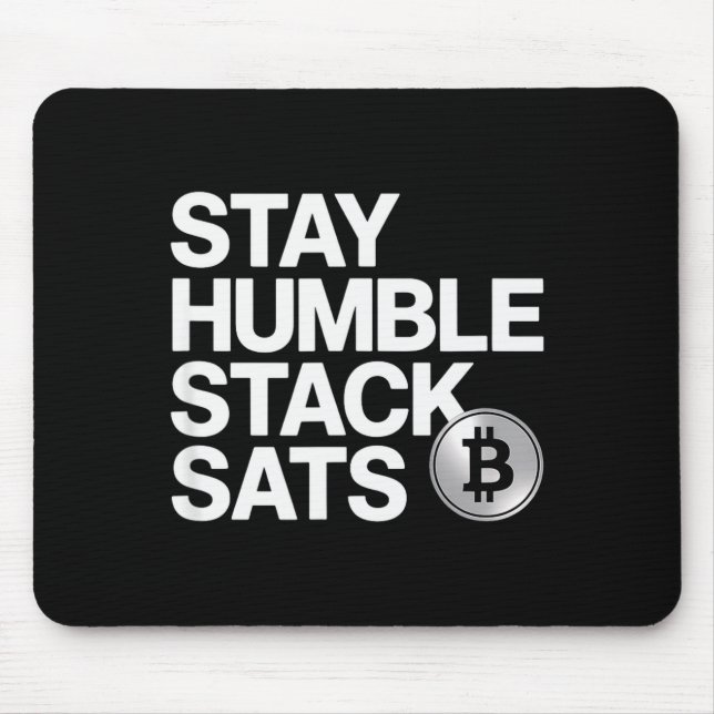 Stay Humble Stack Sats  Musmatta (Framsidan)