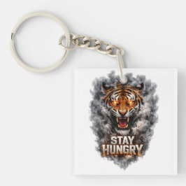 Stay Hungry Tiger Motivation Design