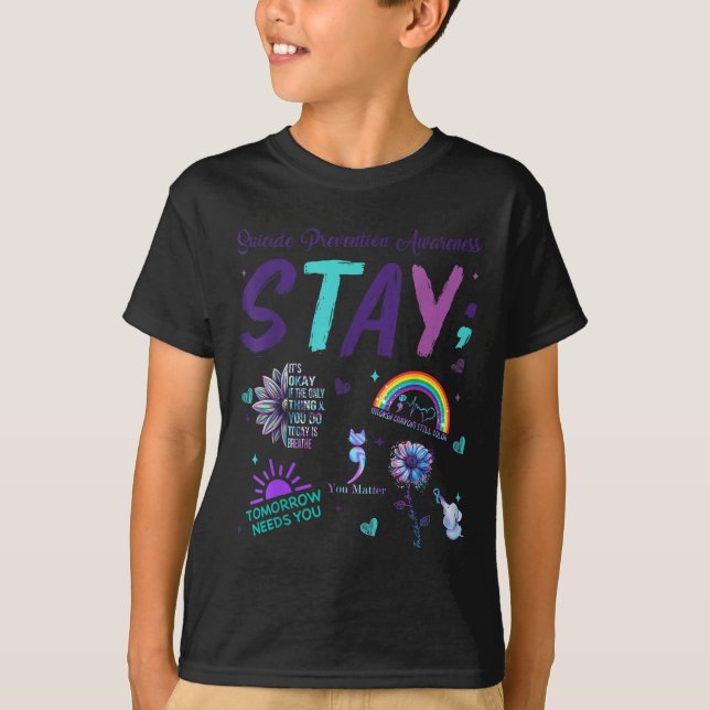 Stay It's Okay If The Only Thing You Do Today Is B T Shirt (Framsida)