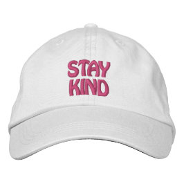 Stay Kind 2 Broderad Keps